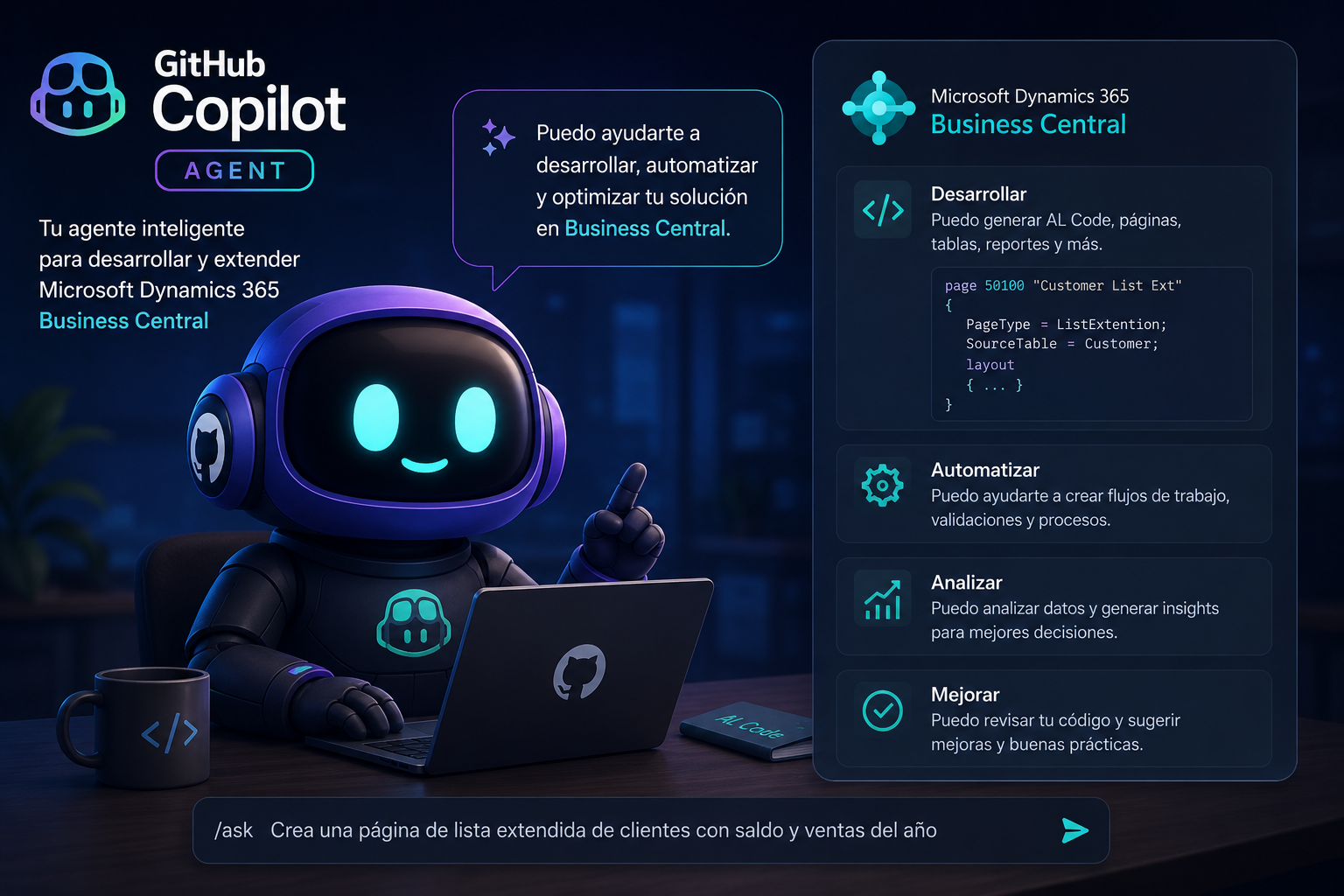 GitHub Copilot agent mode with a custom Requirements Consultant agent selected